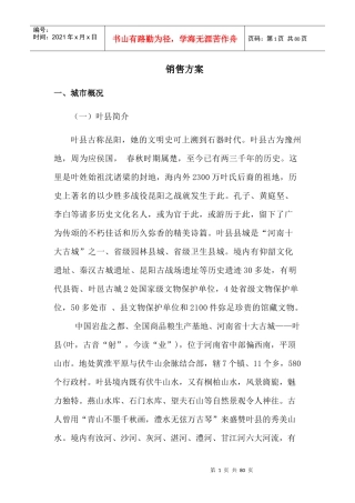 销售方案8389277262
