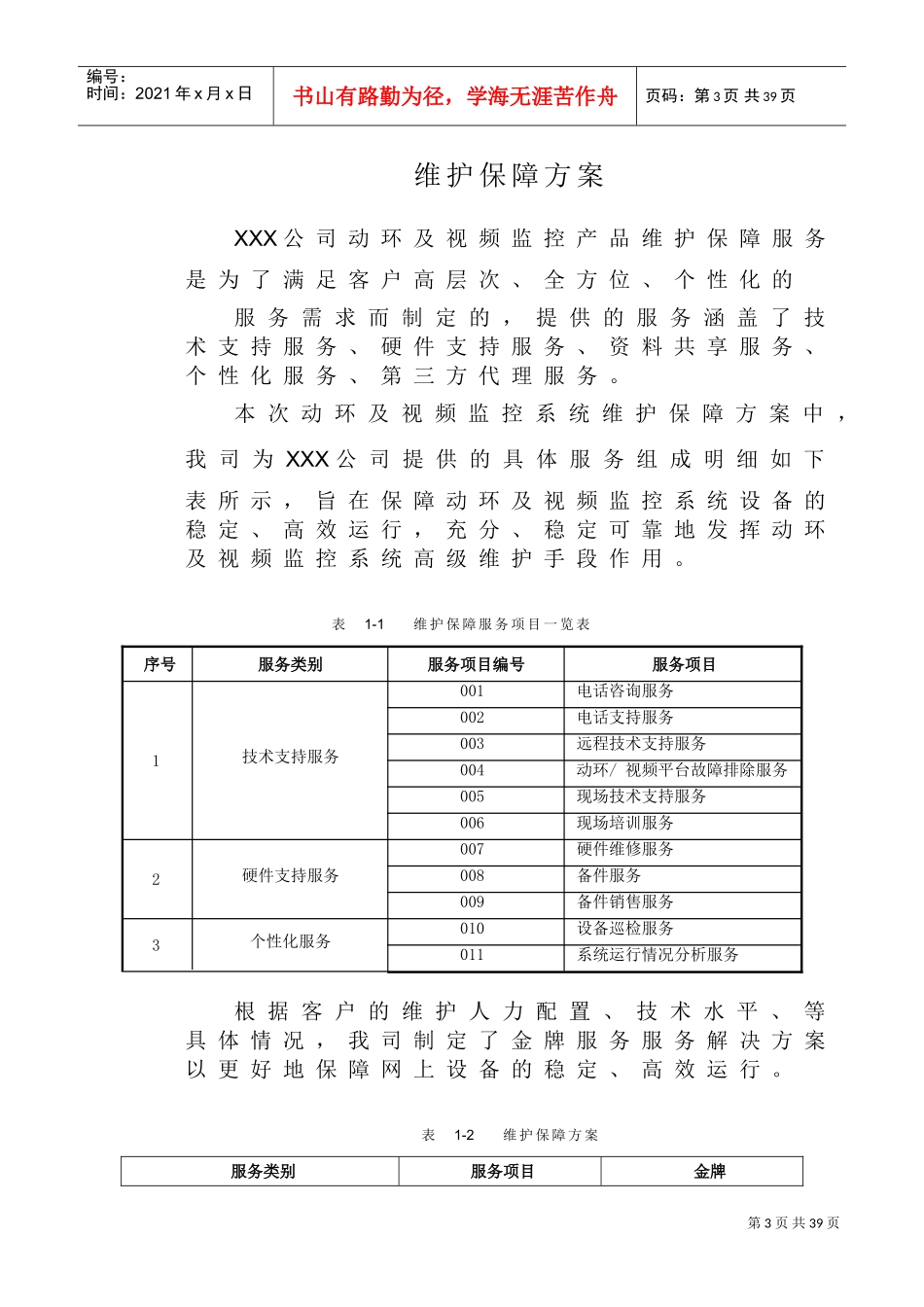 机房动环维保服务细则(DOC37页)_第3页