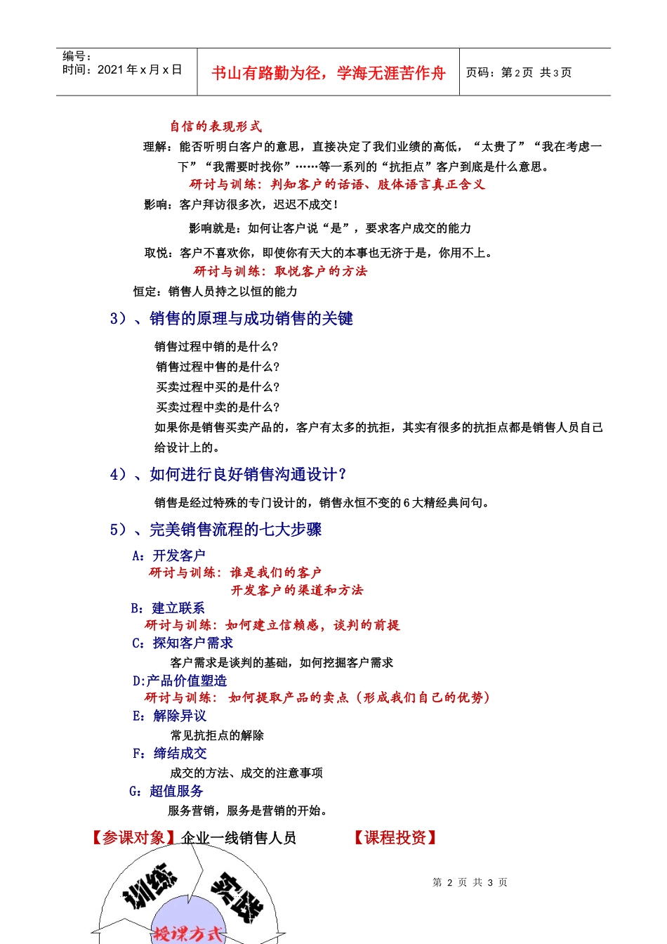 顶尖营销高手特训营_第2页