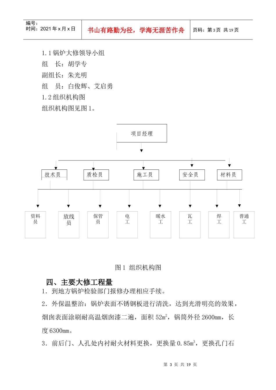 锅炉大修施工方案_第3页