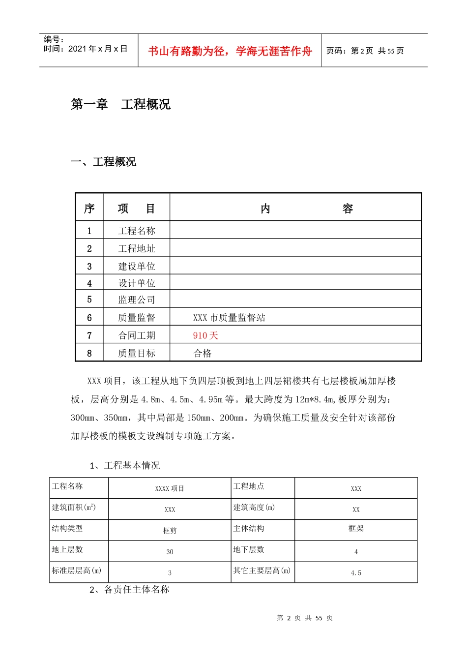 板加厚模板施工方案_第2页