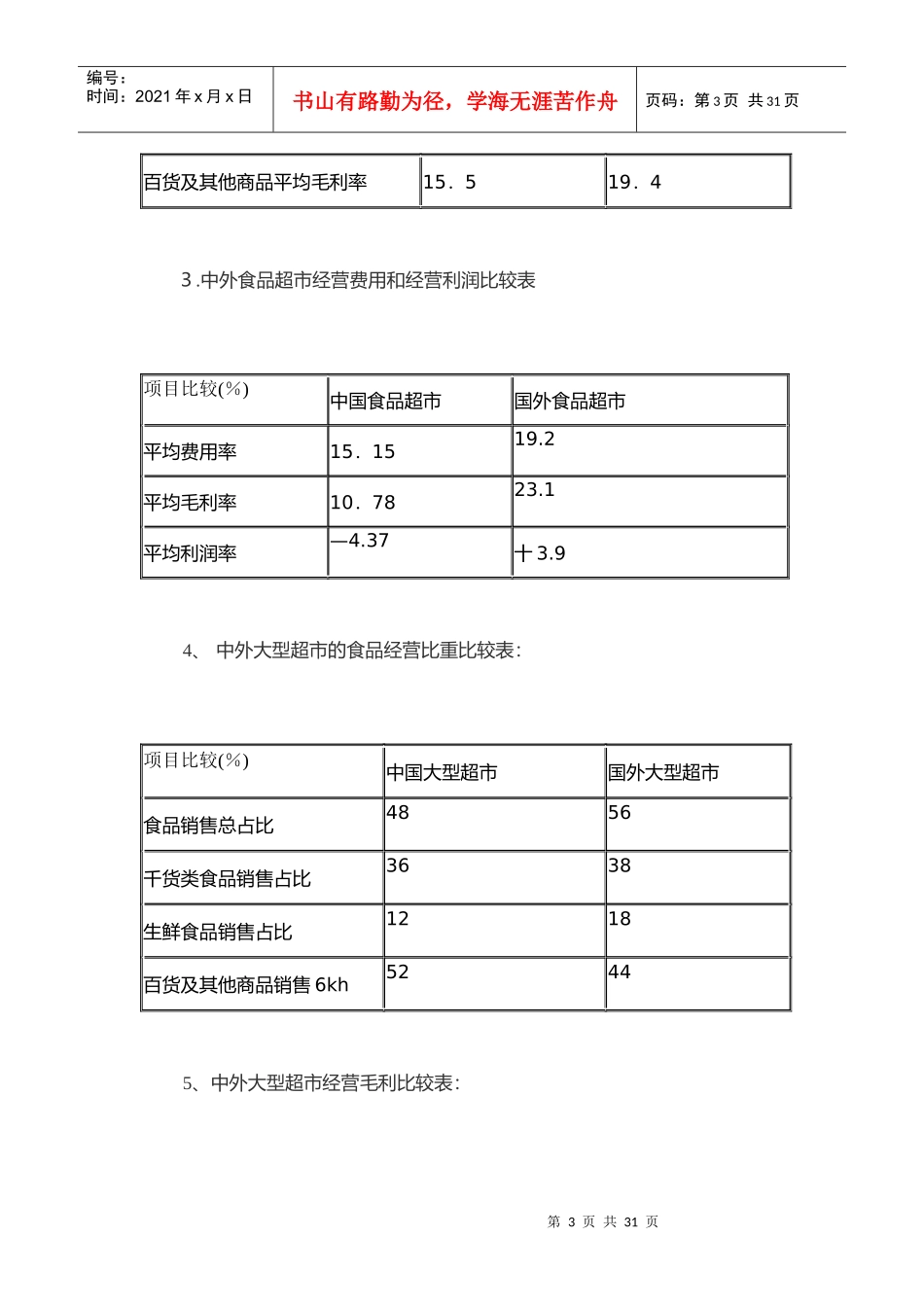 连锁超市向供应商收取通道费用的研究报告_第3页