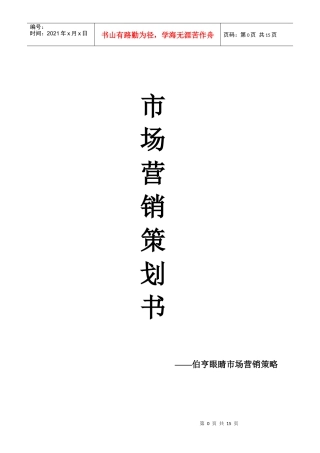 超越极致团队伯亨营销策略