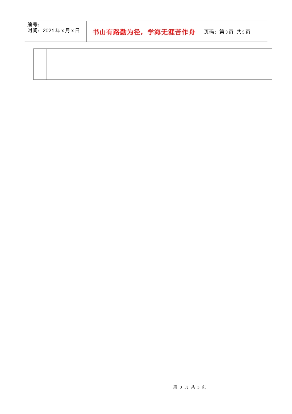 编制调配业务经理岗位说明书_第3页