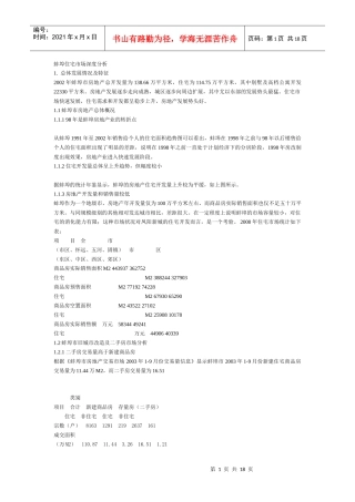 蚌埠住宅市场深度分析