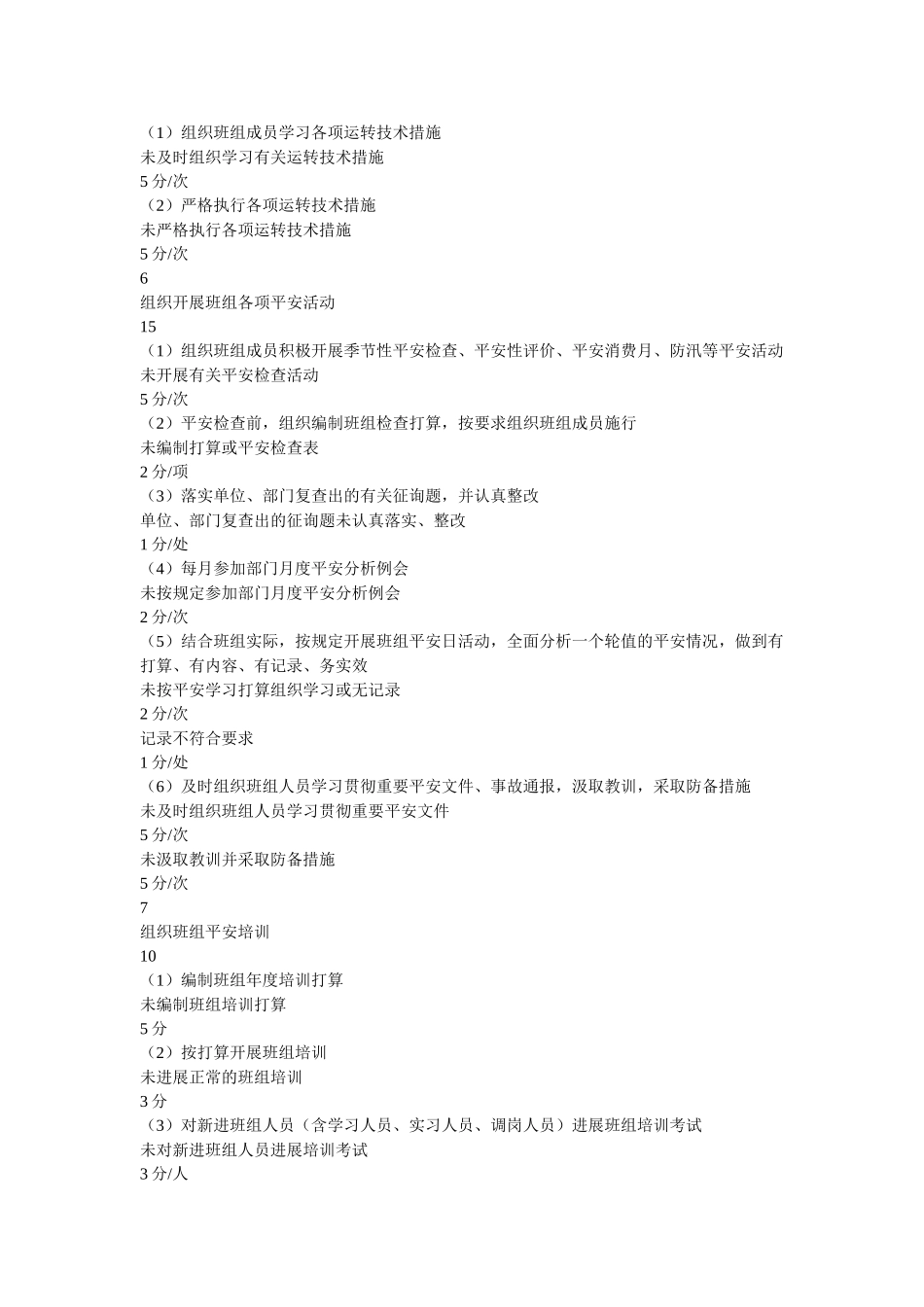运行副ۥ值长兼安全员安全职责精选 _第3页