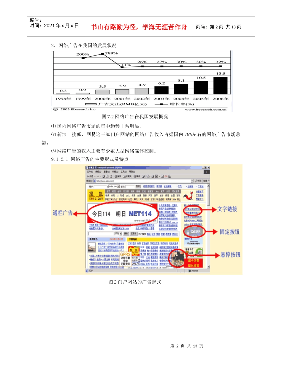 网络广告基础知识概述_第2页