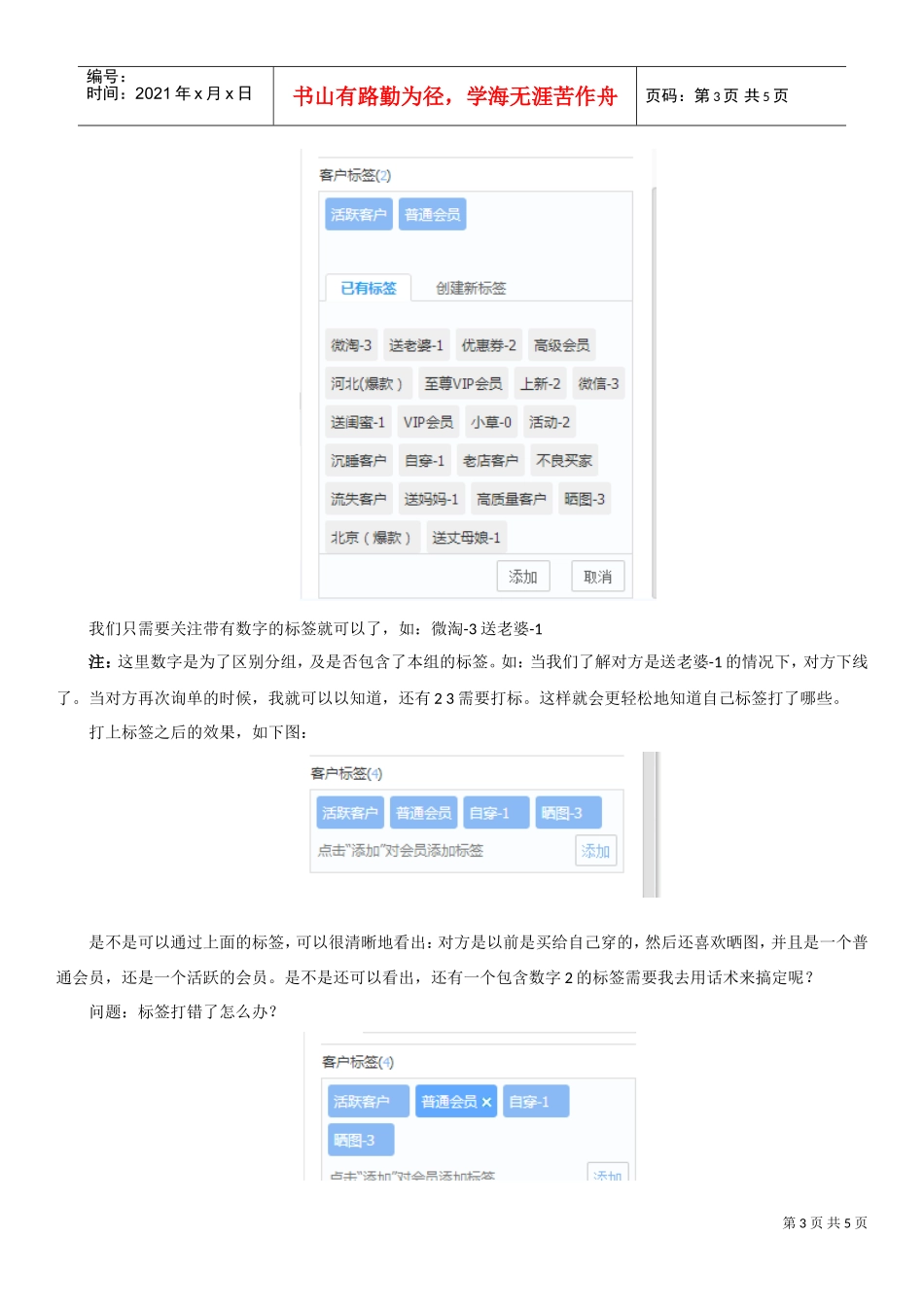 顾客标签让客服更懂客户(DOC8页)_第3页