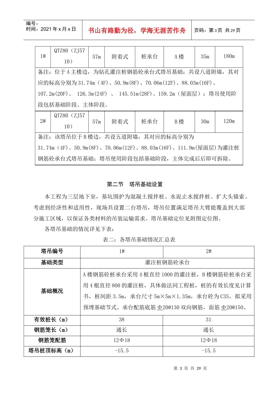 炬日大厦塔吊专项施工方案_第3页