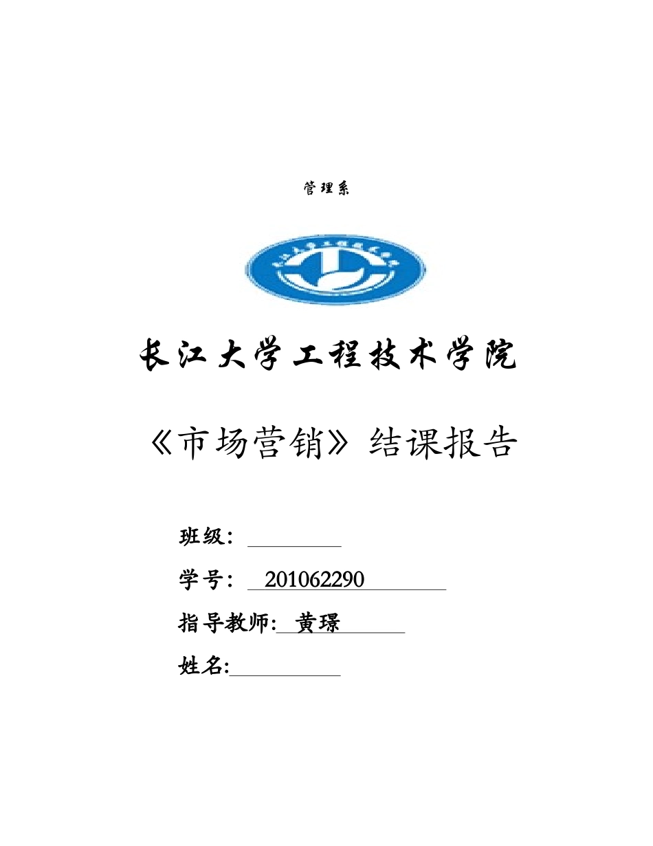 电视机营销调研报告_第2页