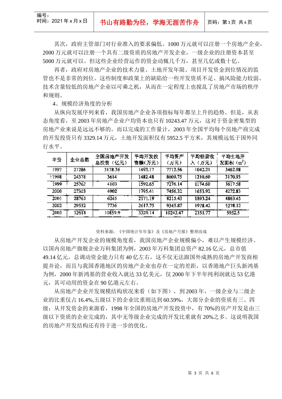 我国房地产市场结构分析及政策选择DOC5(1)_第3页