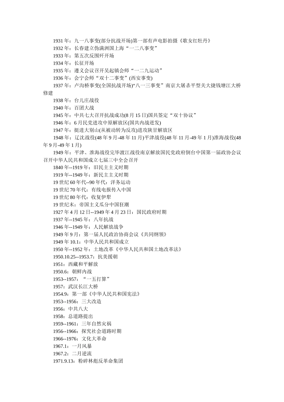 中国近代史大事年表 _第2页