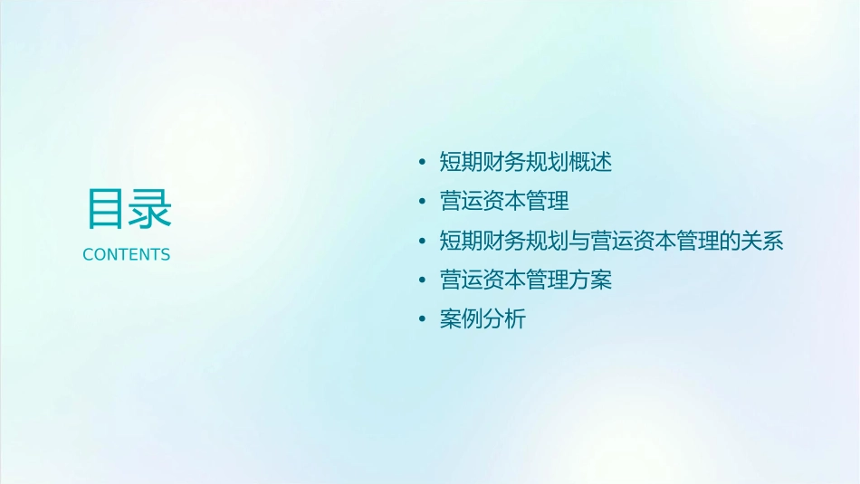 短期财务规划与营运资本管理方案课件_第2页