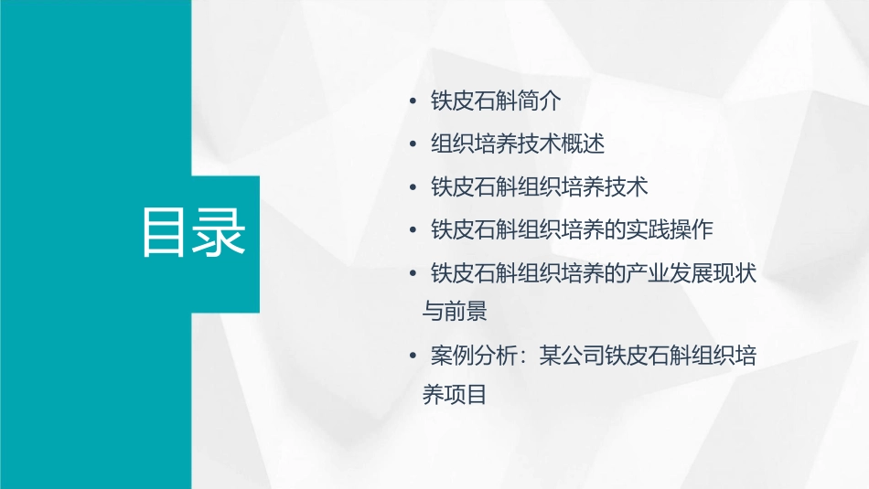 铁皮石斛组织培养课件_第2页