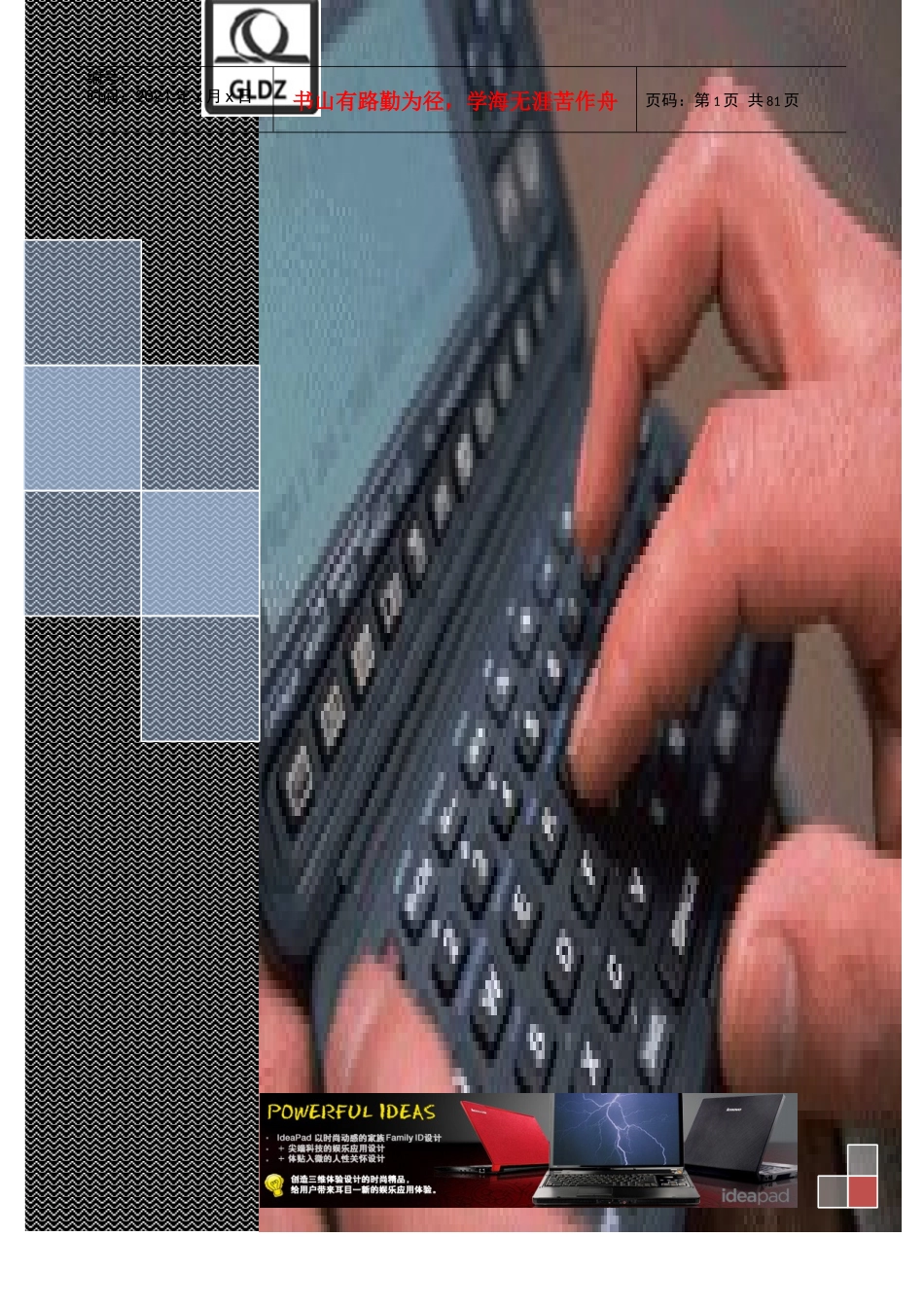 联想IdeapadY450—NBA系列产品营销策划书(DOC80页)_第1页