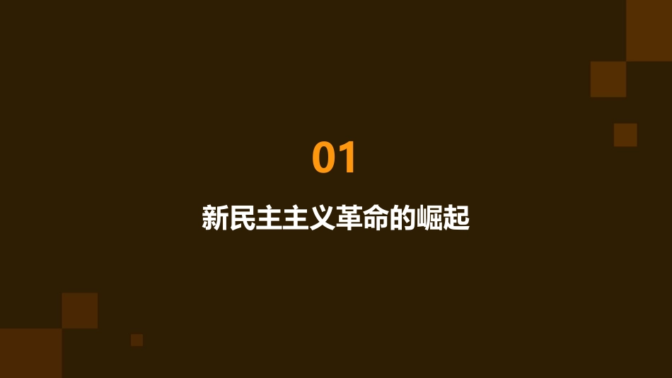 高三复习新民主主义革命的崛起和国共十年对峙课件_第3页