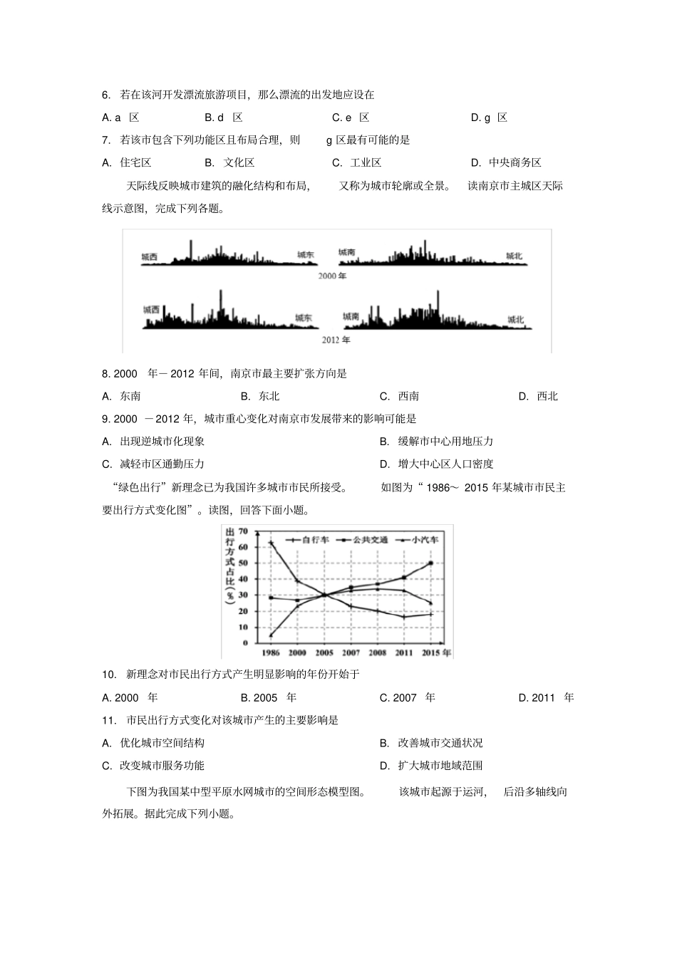 专题二城市与城市化_第2页