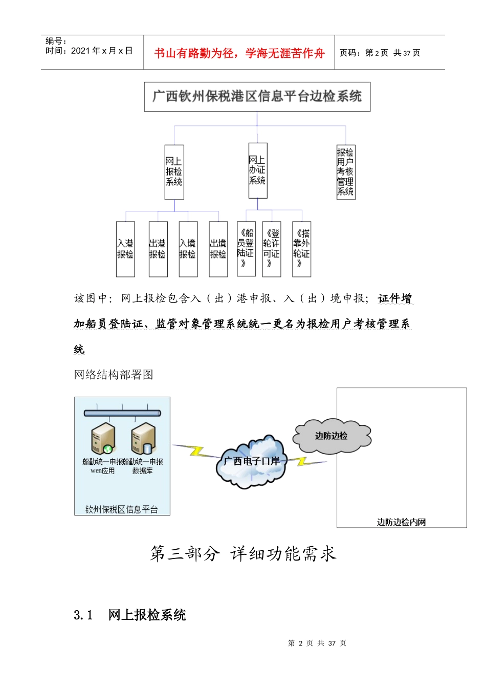 边检单一窗口业务系统数据规范_第2页
