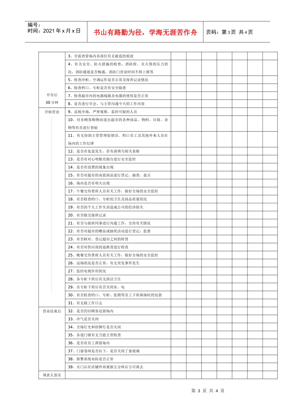 门店防损工作手册_第3页