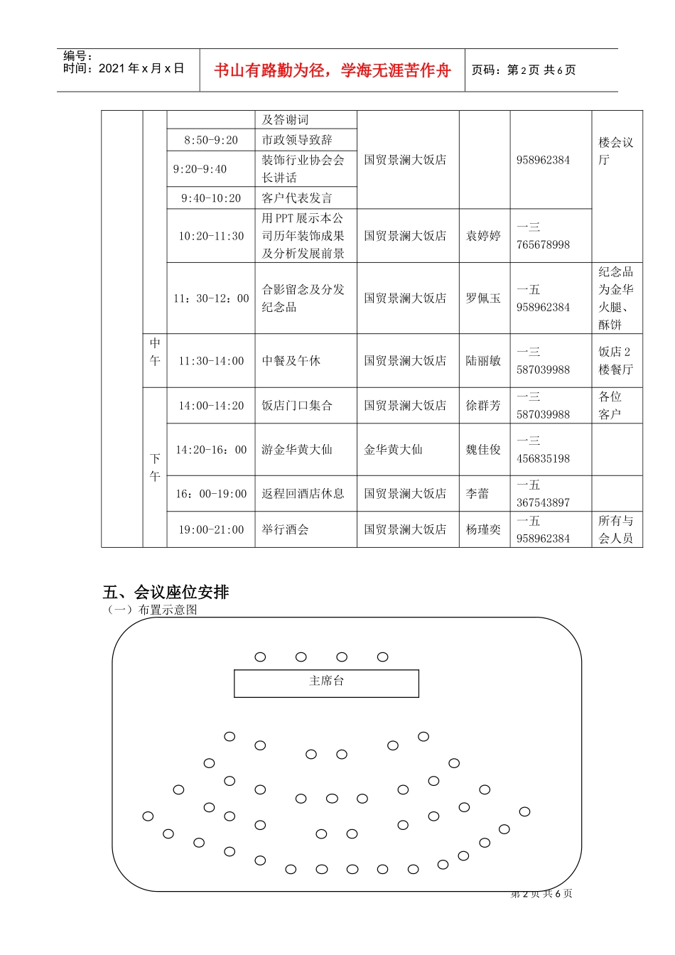 某某装饰公司年度客户答谢会_第2页