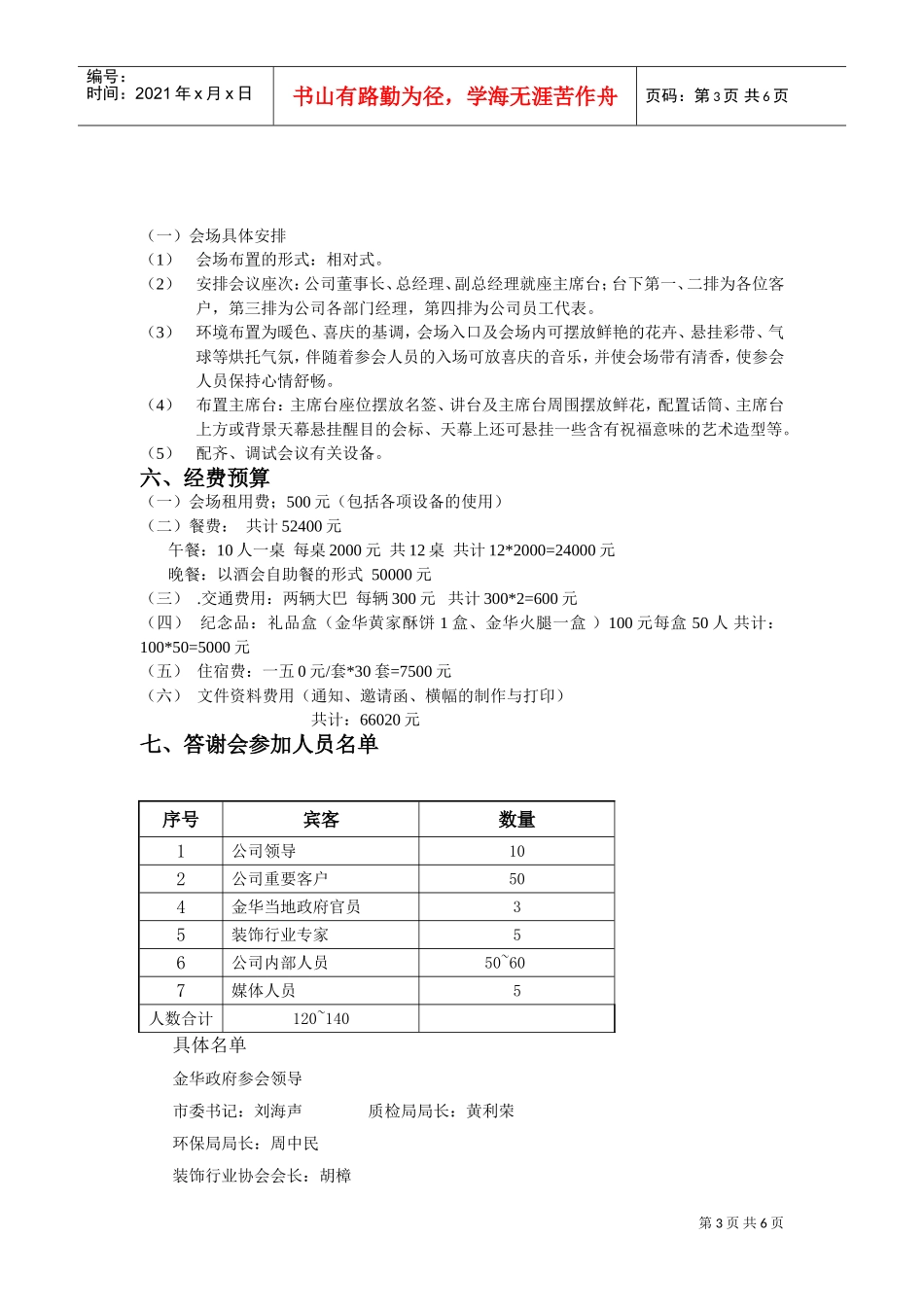 某某装饰公司年度客户答谢会_第3页