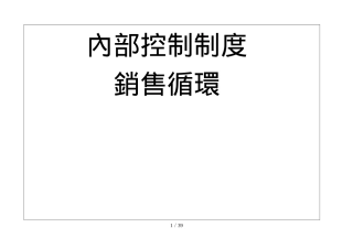 销售管理循环