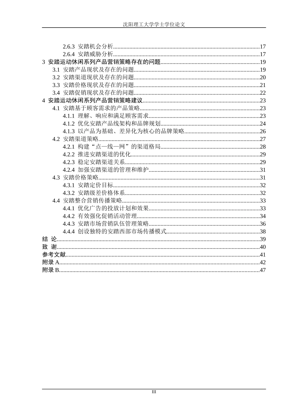 运动休闲系列产品营销策略研究_第3页