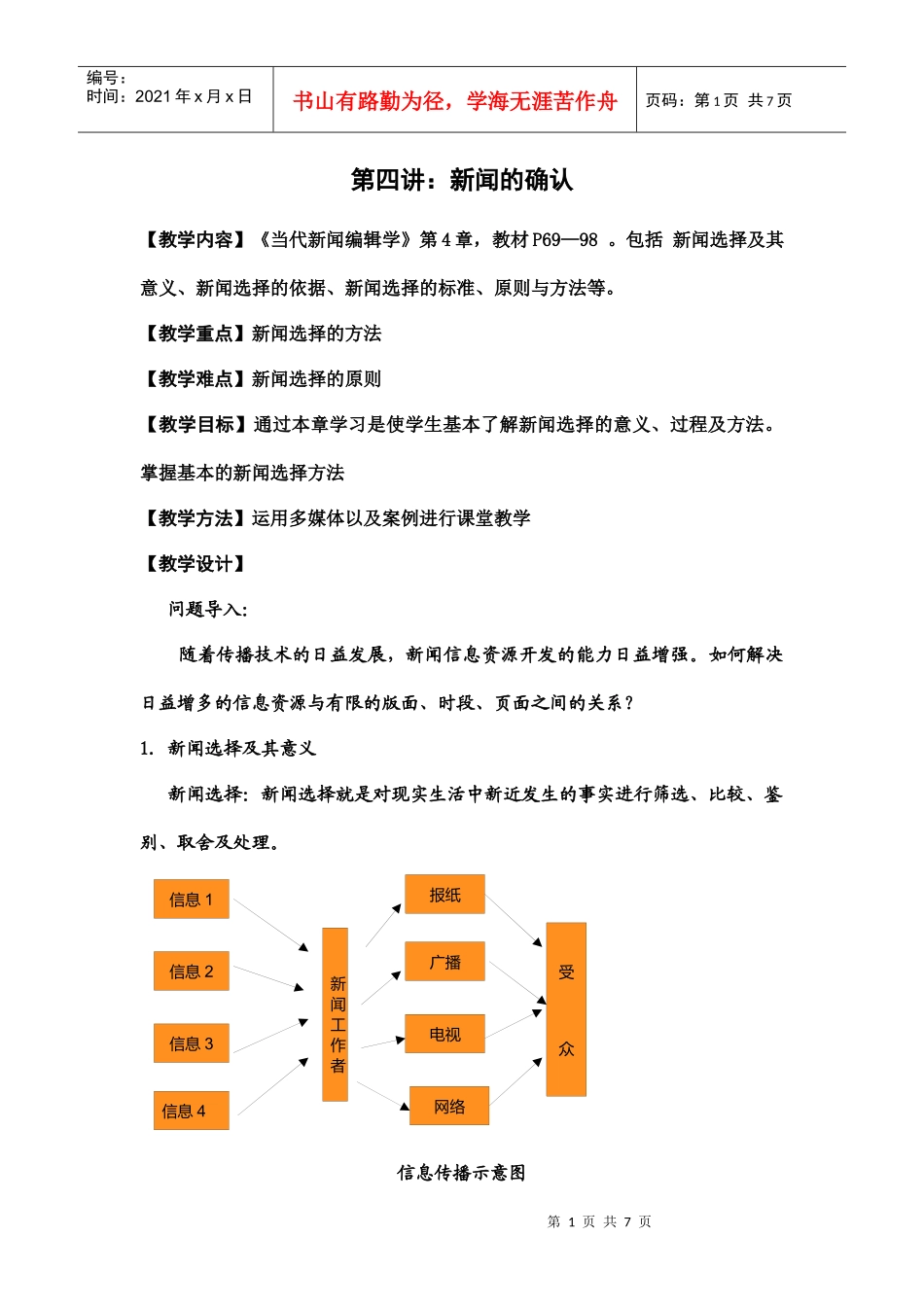 第4讲：新闻的确认_第1页