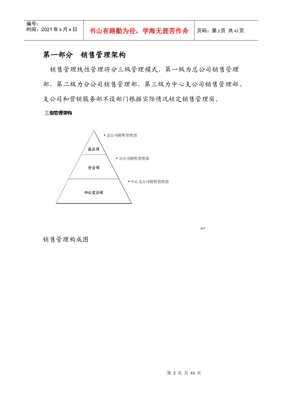 销售管理操作指引(机构版)_第2页