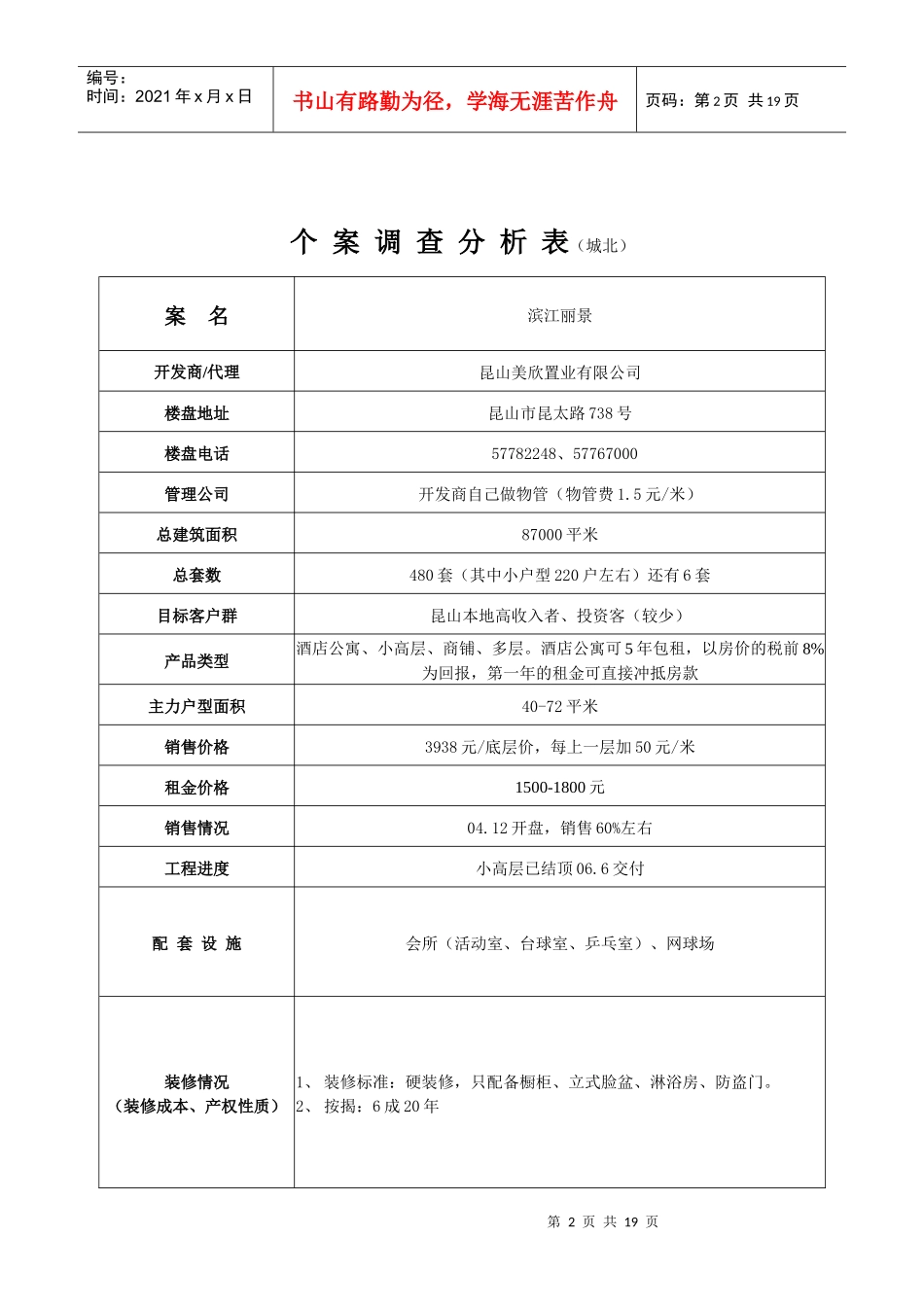 昆山小户型市场调查_第2页