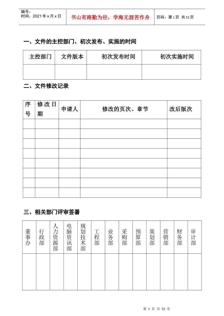 房地产营销人员管理作业指导书_第1页