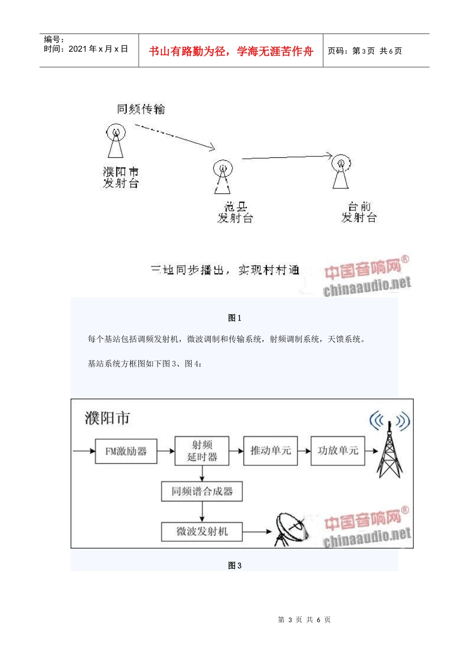 浅析调频同步广播的解决方案和技术难点_第3页