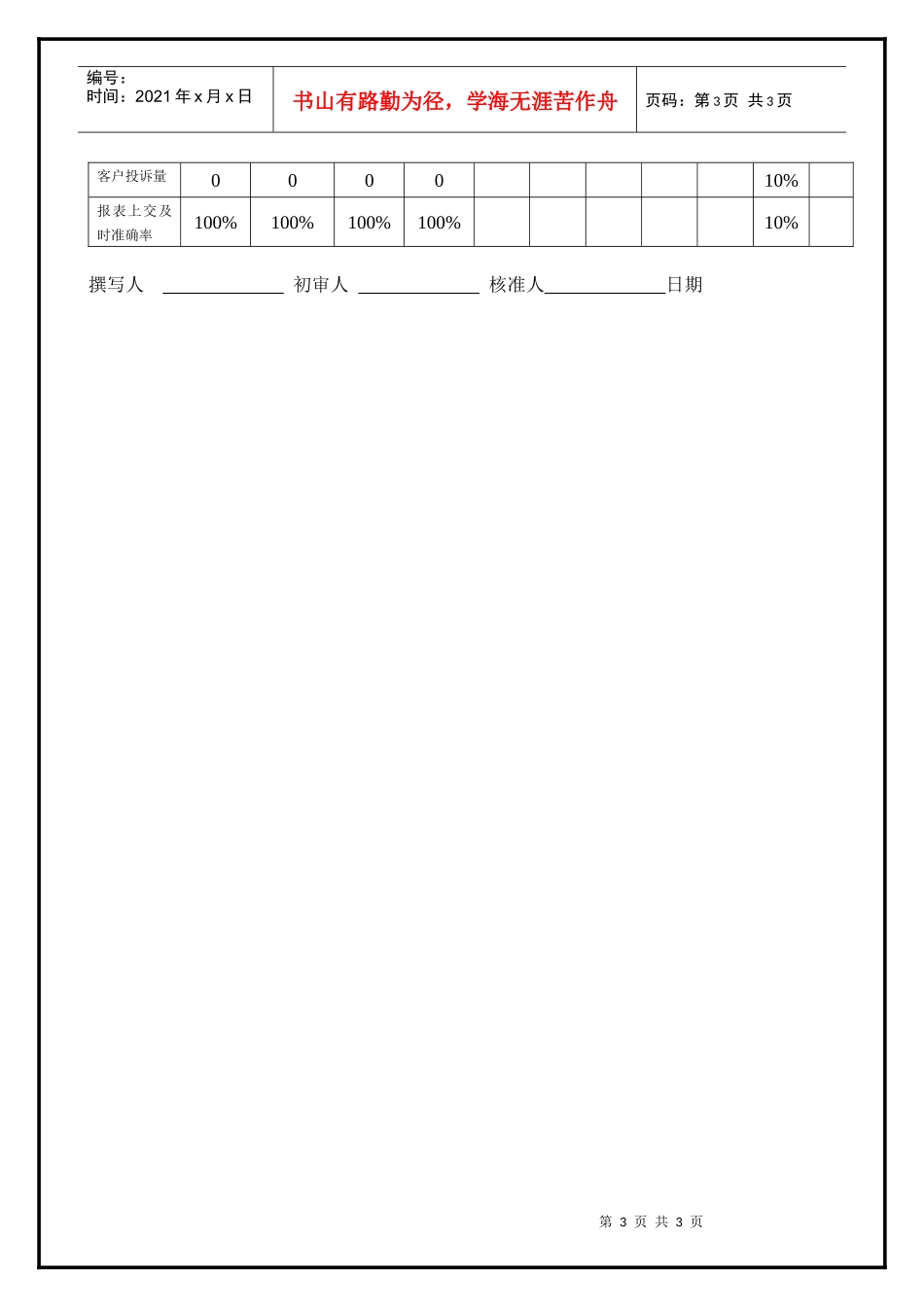 某集团公司售后服务人员工作说明书_第3页
