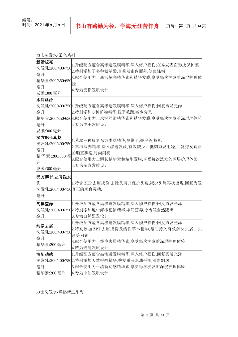 营销组合策划方案_第3页