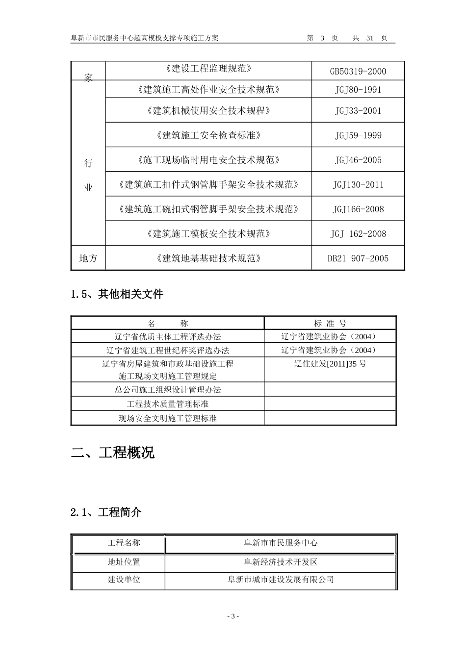 阜新市市民服务中心超高支模专项方案_第3页