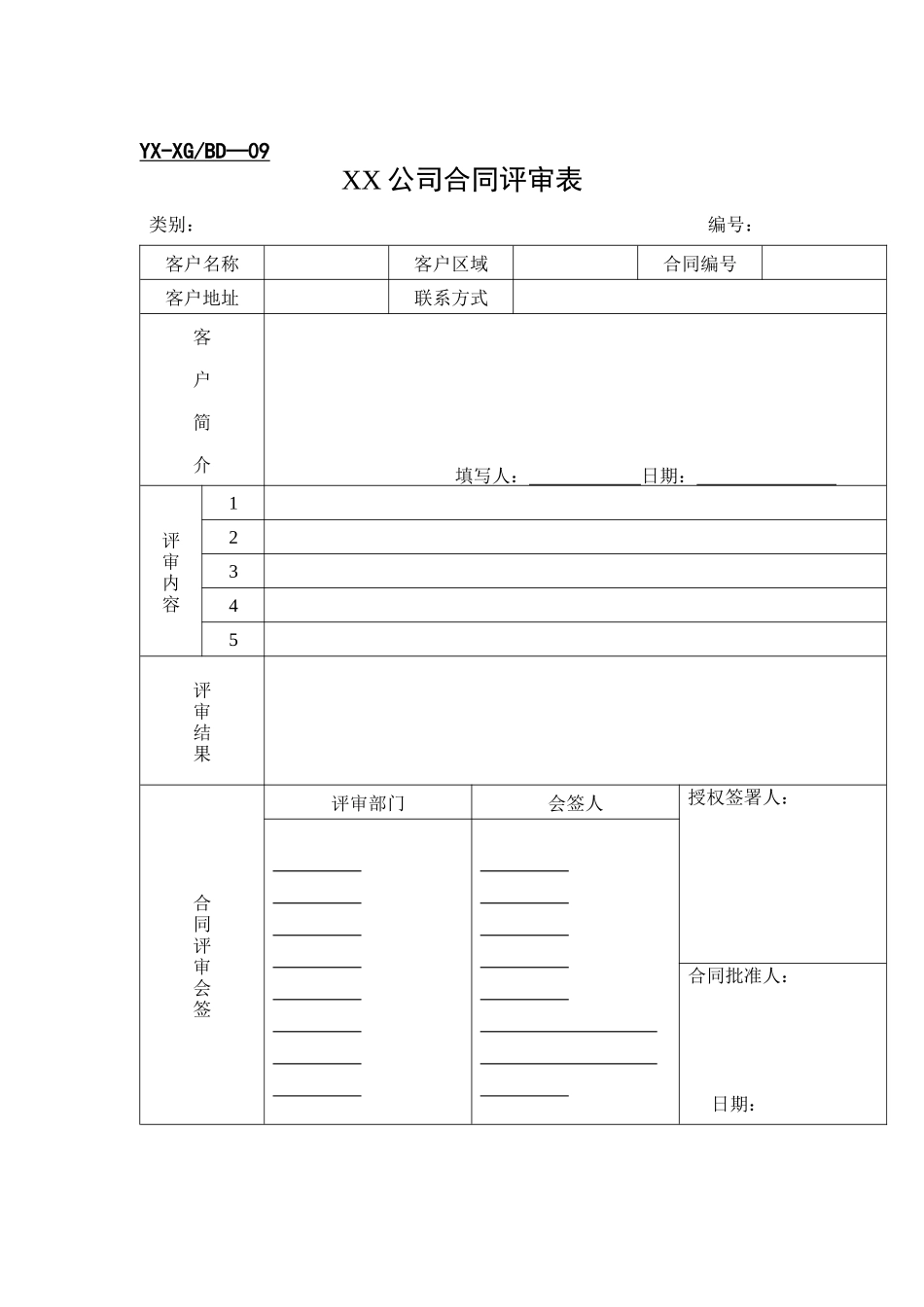 销售管理部专用表格_第1页