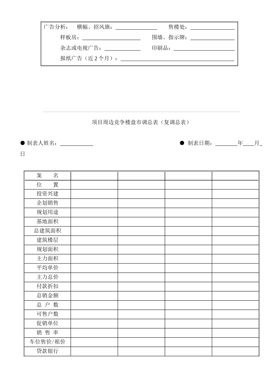 顺驰整套销售表格(doc 28)_第2页