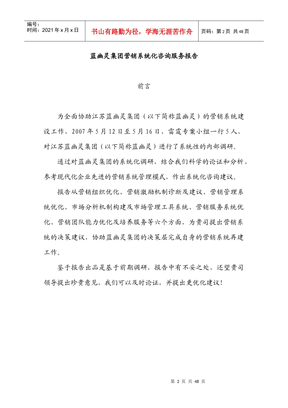 蓝幽灵营销系统优化咨询服务报告_第2页