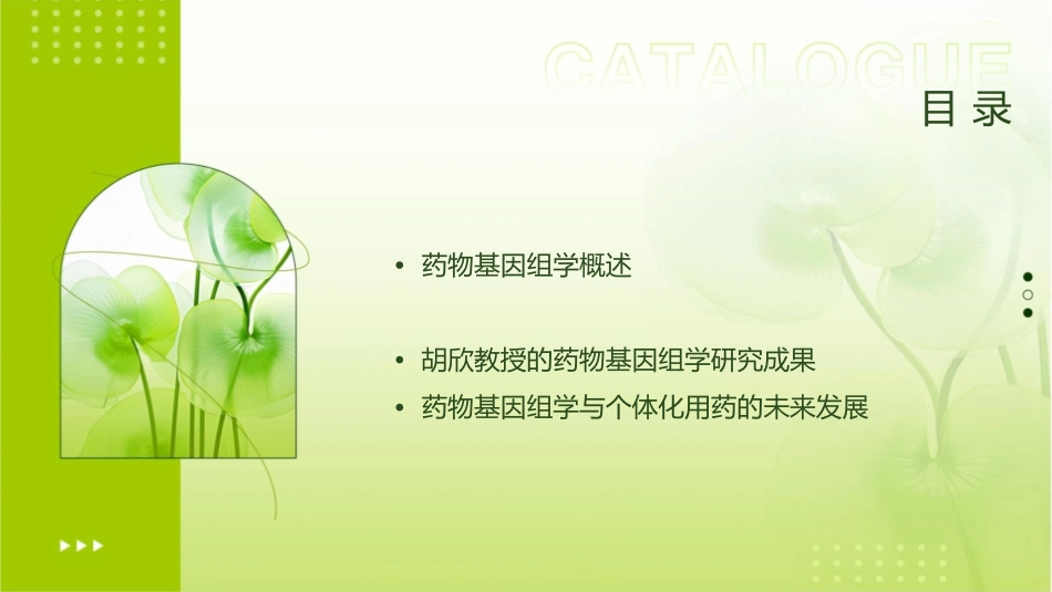 胡欣药物基因组学与个体化用药(北京)课件_第2页