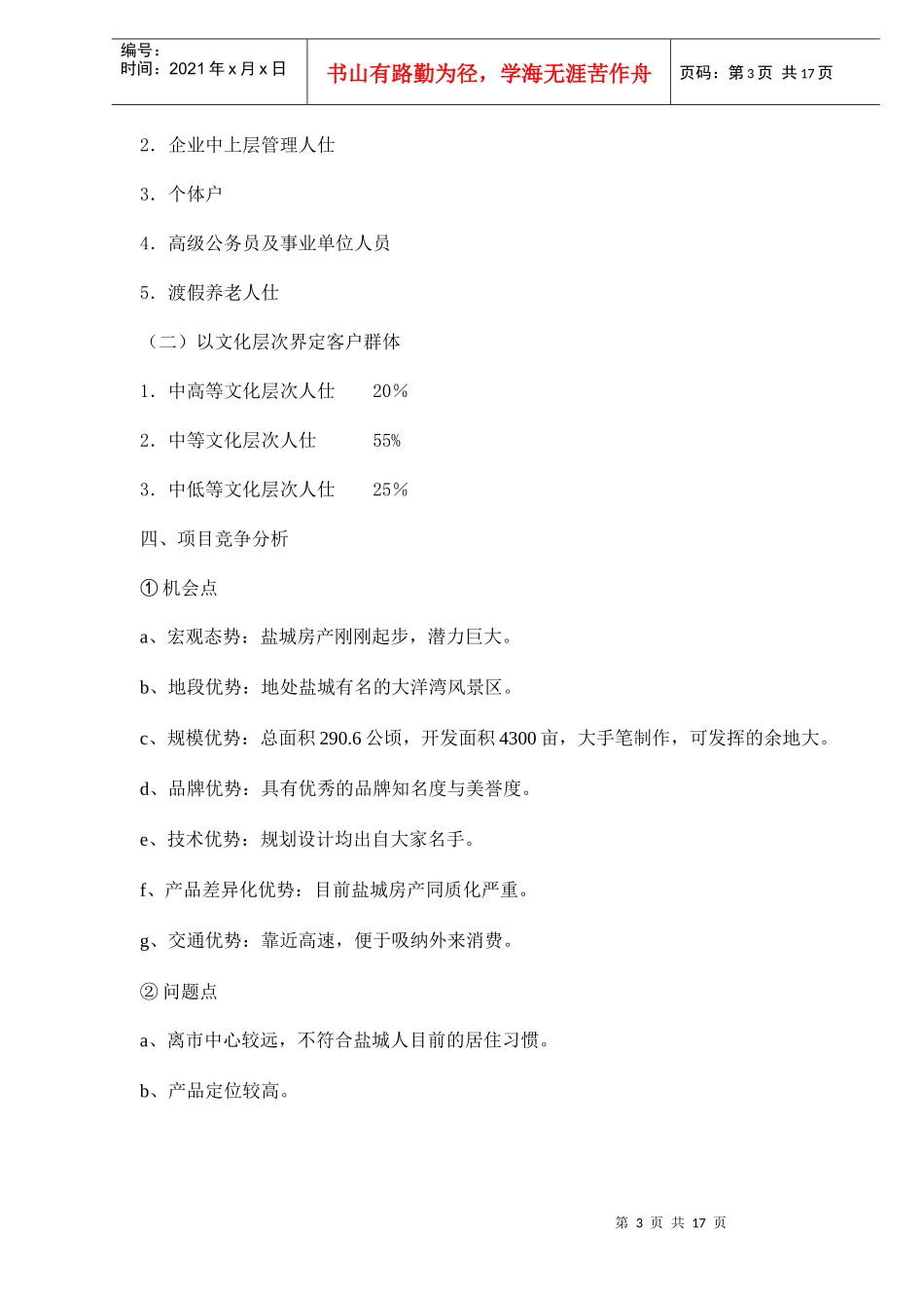 盐城市大洋湾畔电视广告投放计划书doc18(1)_第3页