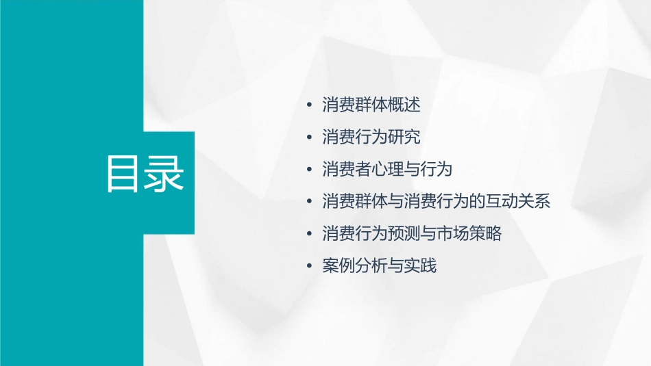 消费群体与消费行为课件_第2页