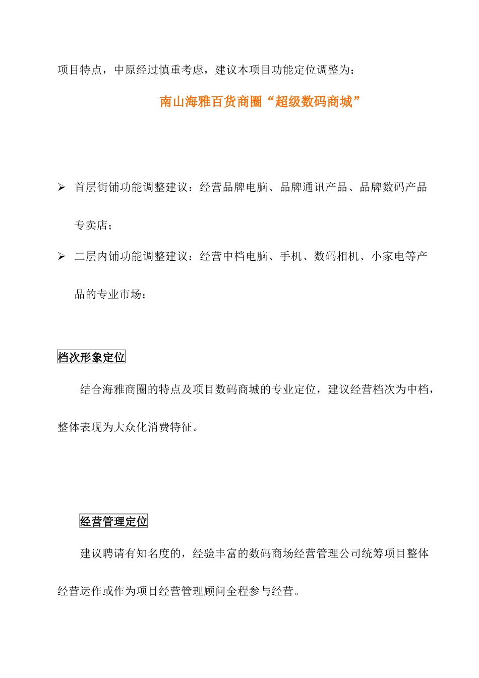 某数码城项目定位与营销推广报告_第3页