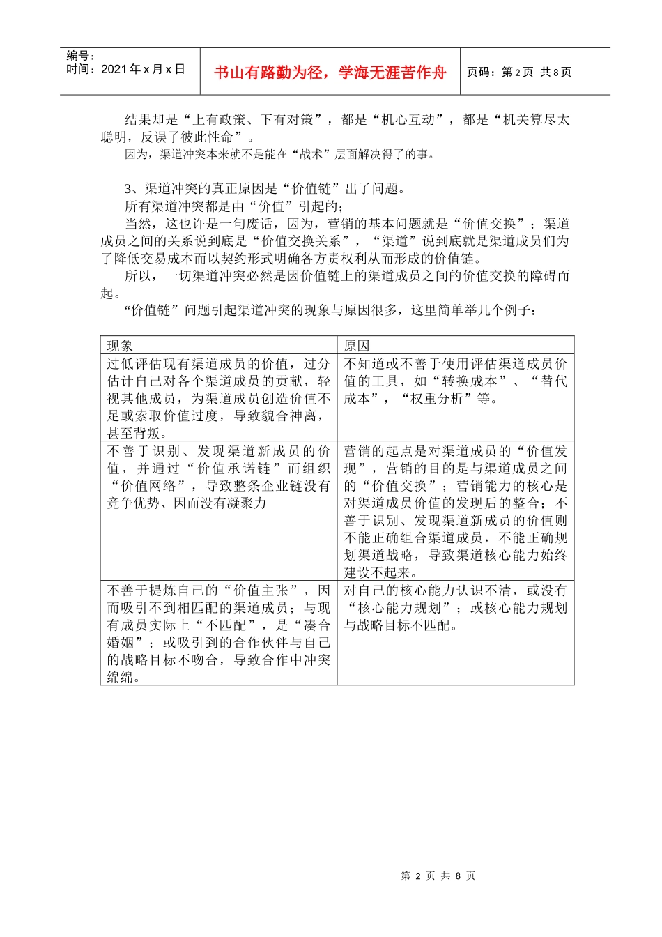 渠道冲突问题的最根本解决(1)_第2页