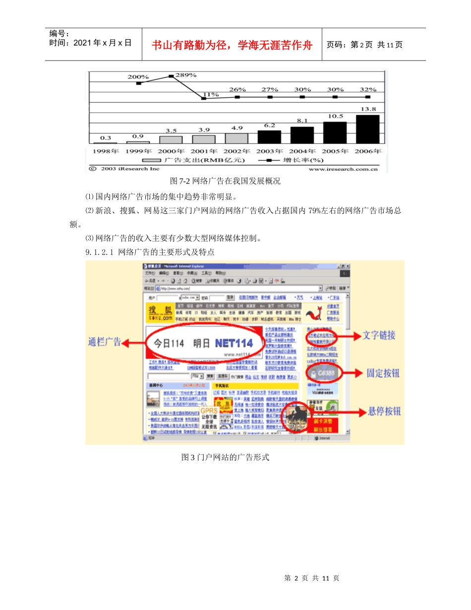 网络广告专员模块_第2页