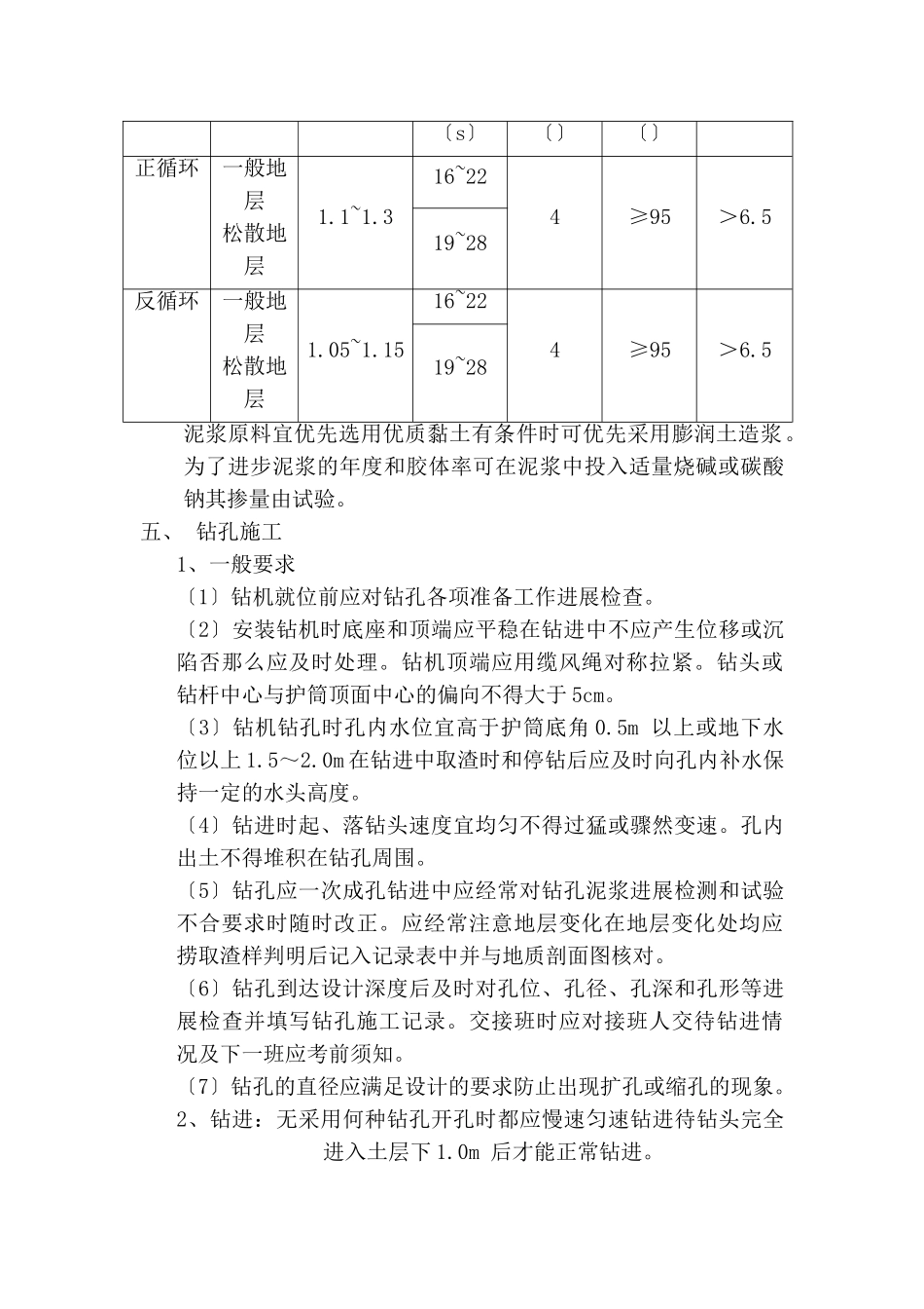 钻孔桩施工技术交底5_第2页