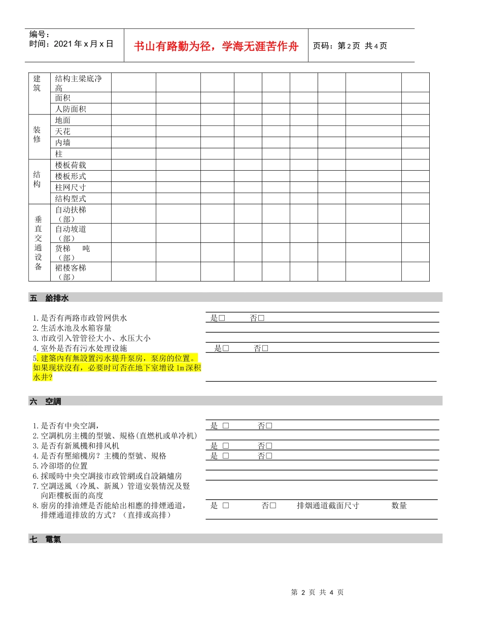 沃尔玛开店建筑资料调查_第2页