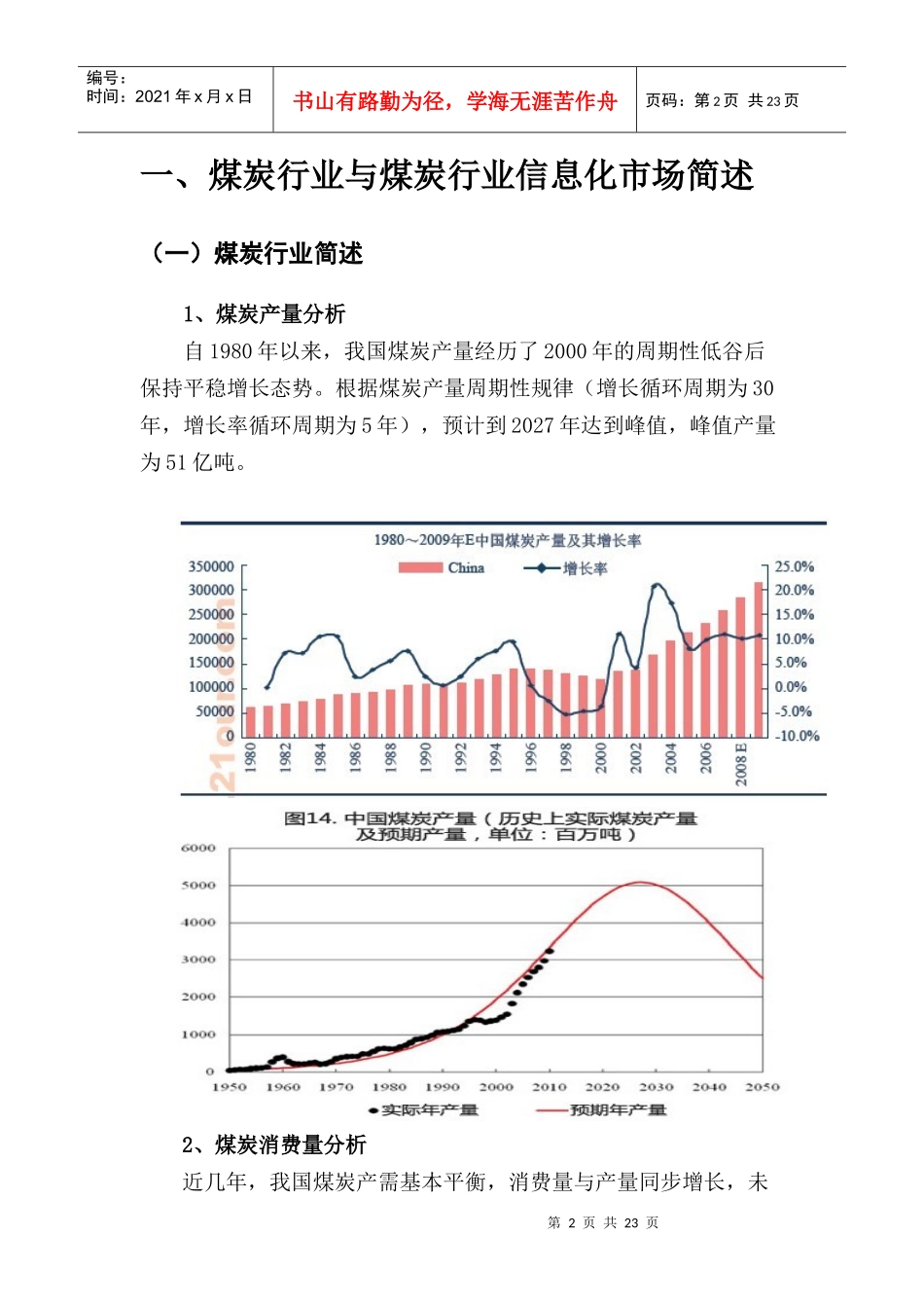煤炭信息化市场环境分析_第2页