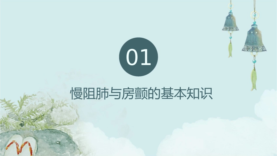 慢阻肺伴房颤查房护理课件_第3页