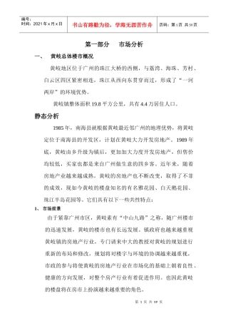 金海湾营销策划报告