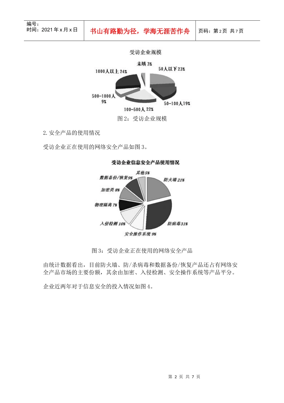 网络安全市场调研资料_华东市场_第2页